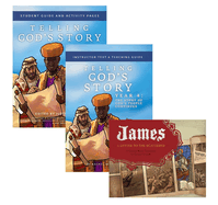 Telling God's Story Year 4 Bundle: Includes Instructor Text, Student Guide, and James, a Letter to the Scattered Graphic Novel