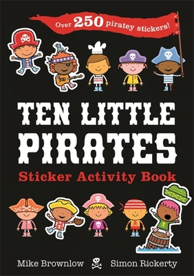 Ten Little Pirates Sticker Activity Book - Brownlow, Mike