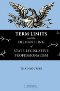 Term Limits State Legislative Prof