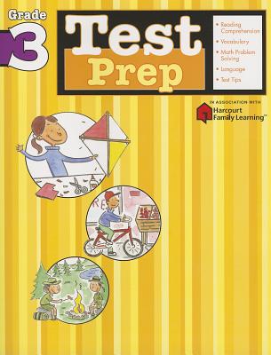 Test Prep: Grade 3 (Flash Kids Harcourt Family Learning) - Flash Kids (Editor)
