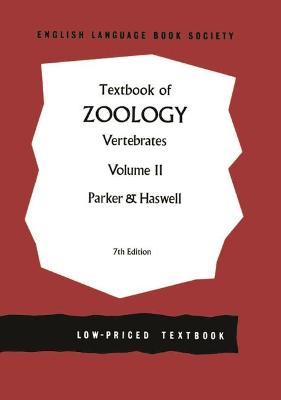 Textbook of Zoology - Parker, Thomas Jeffery, and Haswell, William Aitcheson