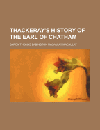 Thackeray's History of the Earl of Chatham