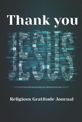 Thank You Jesus: Religious Gratitude Journal - Press, Simple Paper