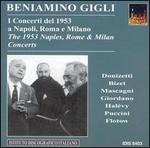 The 1953 Naples, Rome & Milan Concerts
