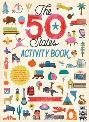 The 50 States: Activity Book: Maps of the 50 States of the USA - Balkan, Gabrielle
