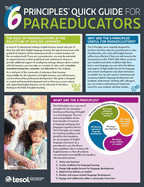 The 6 Principles Quick Guide for Paraeducators: Pack of 5