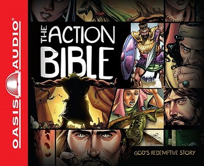 The Action Bible: God's Redemptive Story - Cook, David C, Dr., and Various Artists (Read by)