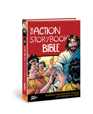 The Action Storybook Bible: An Interactive Adventure Through God's Redemptive Story - DeVries, Catherine