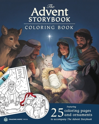The Advent Storybook Coloring Book - Richie, Laura