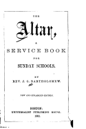 The Altar, a Service Book for Sunday Schools