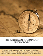 The American Journal of Psycholog, Volume 15