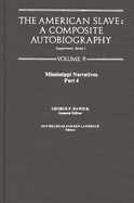 The American Slave: Mississippi Narratives Part 4, Supp. Ser.1, Vol 9