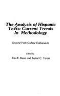 The Analysis of Hispanic Texts: Vol II: Current Trends in Methodology