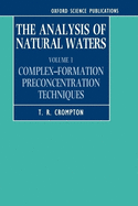 The Analysis of Natural Waters