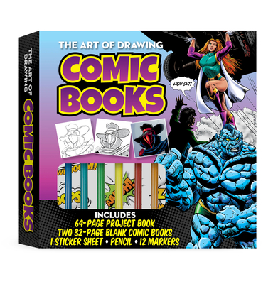 The Art of Drawing Comic Books Kit: Learn to Draw Comic Book Characters and Create Your Own Comic Books - Berry, Bob