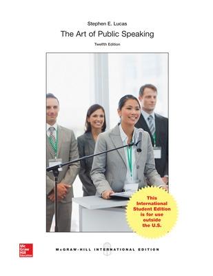 The Art of Public Speaking - Lucas, Stephen
