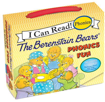The Berenstain Bears 12-Book Phonics Fun!: Includes 12 Mini-Books Featuring Short and Long Vowel Sounds - 