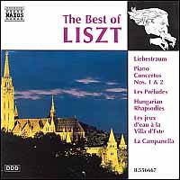 The Best of Liszt - Balzs Szokolay (piano); Jen Jand (piano); Joseph Banowetz (piano)