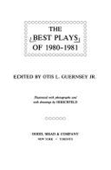 The Best Plays of 1980-1981