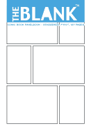 The Blank Comic Book Panelbook - Staggered, 7x10, 127 Pages