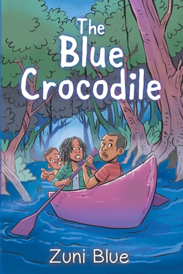 The Blue Crocodile - Blue, Zuni