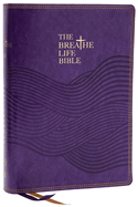 The Breathe Life Holy Bible: Faith in Action (Nkjv, Purple Leathersoft, Red Letter, Comfort Print)