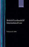 The British Year Book of International Law