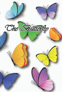 The Butterfly: Internet Password Logbook Large Print With Tabs - The Butterfly Background Cover