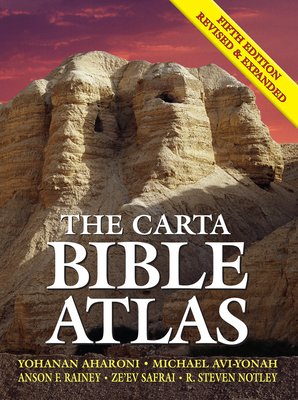 The Carta Bible Atlas - Aharoni, Yohanan