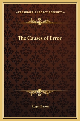 The Causes of Error - Bacon, Roger