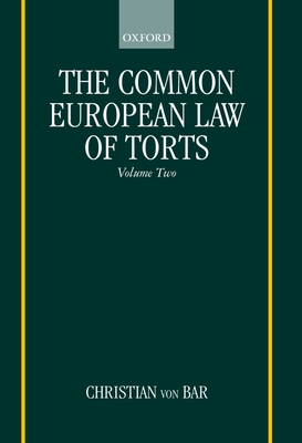 The Common European Law of Torts - Von Bar, Christian