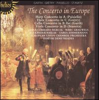 The Concerto in Europe - Alexander Baillie (cello); Marc Grauwels (flute); Tabea Zimmermann (viola); European Union Chamber Orchestra
