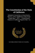 The Constitution of the State of California