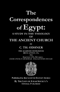 The Correspondences of Egypt: A Study in the Theology of the Ancient Church