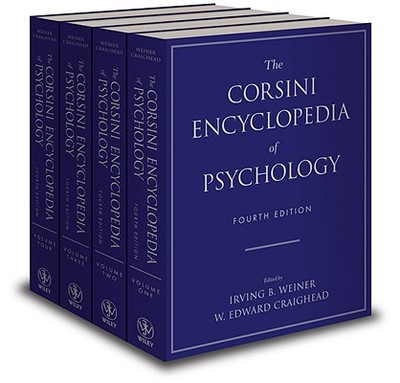 The Corsini Encyclopedia of Psychology, 4 Volume Set - Weiner, Irving B (Editor), and Craighead, W Edward (Editor)