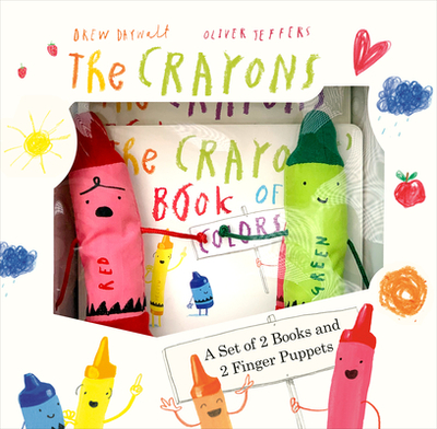 The Crayons: A Set of Books and Finger Puppets - Daywalt, Drew, and Jeffers, Oliver (Illustrator)