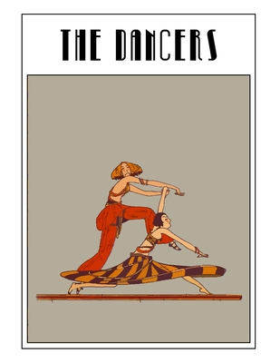 The Dancers: Art Deco Retro Vintage Classic 1930s Style Notebook / White Blank College Ruled Lined Note Book - Notebooks, Yesteryears
