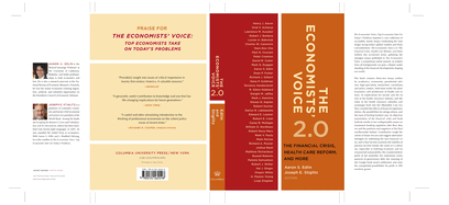 The Economists' Voice 2.0: The Financial Crisis, Health Care Reform, and More