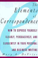 The Elements of Correspondence