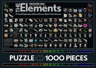 The Elements Puzzle: 1000 Pieces - Gray, Theodore
