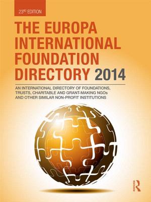 The Europa International Foundation Directory 2014 - Publications, Europa (Editor)