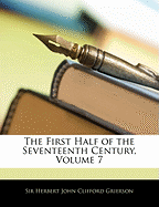 The First Half of the Seventeenth Century, Volume 7