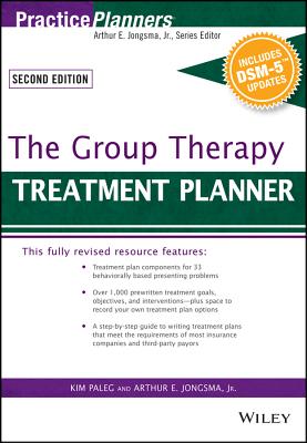 The Group Therapy Treatment Planner, with Dsm-5 Updates - Berghuis, David J, and Paleg, Kim, PhD