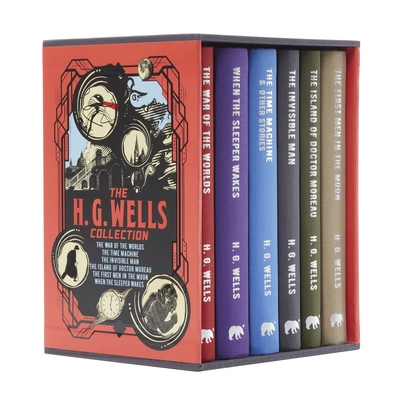 The H. G. Wells Collection: Deluxe 6-Book Hardcover Boxed Set - Wells, H G