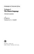 The Hausa Language: A Descriptive Grammar - Smirnova, M A