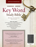 The Hebrew-Greek Key Word Study Bible: CSB Edition, Black Bonded