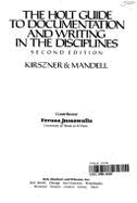 The Holt Guide to Documentation and Writing in the Disciplines - Kirszner, Laurie G, Professor