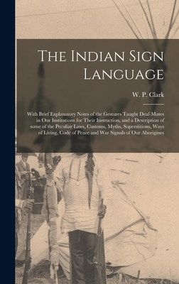 The Indian Sign Language [microform]: With Brief Explanatory Notes of the Gestures Taught Deaf-mutes in Our Institutions for Their Instruction, and a Description of Some of the Peculiar Laws, Customs, Myths, Superstitions, Ways of Living, Code Of... - Clark, W P (William Philo) 1845?-1 (Creator)
