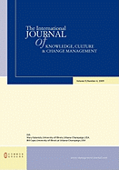 The International Journal of Knowledge, Culture and Change Management: Volume 9, Number 4