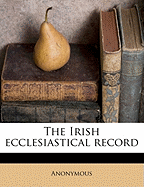 The Irish ecclesiastical record